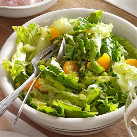 Mandarin Orange Romaine Salad Recipe Taste Of Home