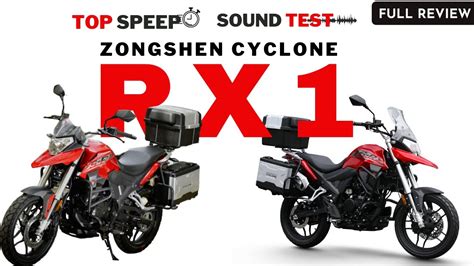 ZONGSHEN RX1 DETAILED REVIEW TOURING MOTORCYCLE SOUND TEST YouTube