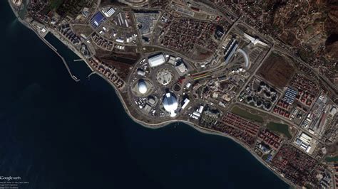 This Digitalglobe Satellite Image Shows The 2014 Winter Olympics