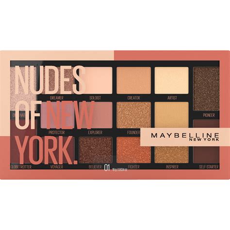 Maybelline Eyestudio Nudes Of New York Pan Eyeshadow Palette Walmart Com