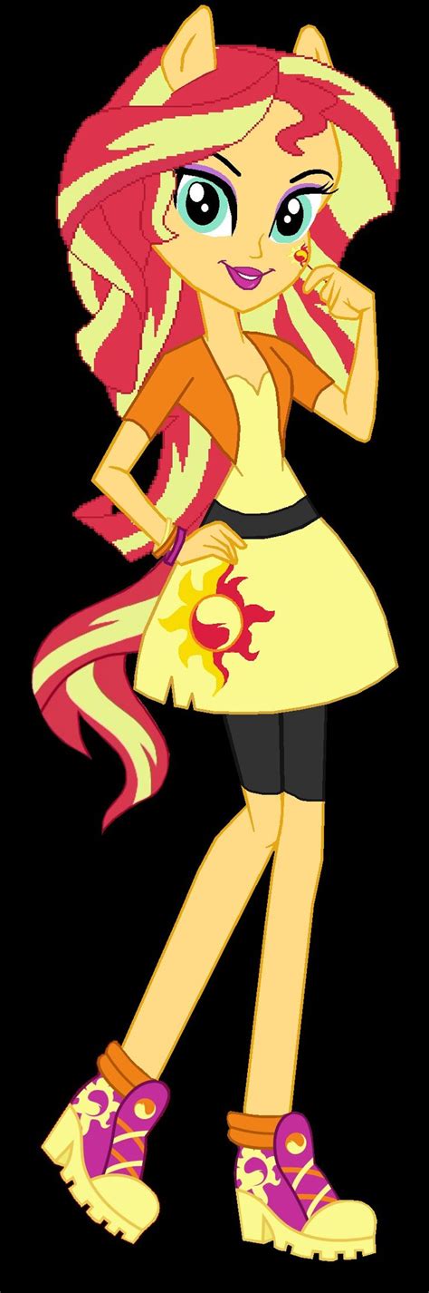 Mlp Equestria Girls Au Princess Sunset Shimmer Vector Character