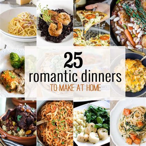 Maybe you would like to learn more about one of these? 10 Romantic Dinners to Make at Home | Anniversary dinner ...