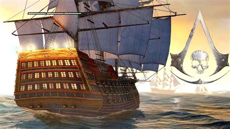 Assassin S Creed Legendary Ship La Dama Negra Naval Combat Templar My