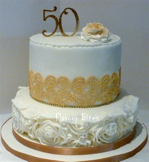 50th Birthday Cake Flavour Bites Cakes