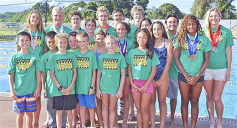 Swim Kauai Aquatics Finishes 8th At Meet The Garden Island