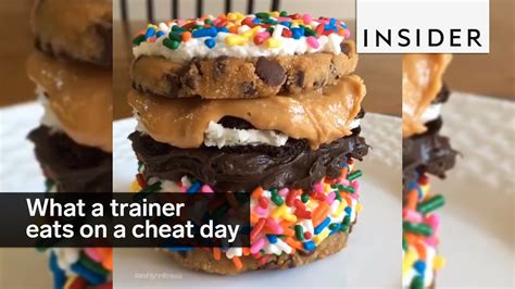 This Is What A Fitness Trainer Eats On Her Cheat Day Youtube