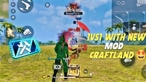 Free Fire Craftland Gameplay How To Create Craftland Map And Play