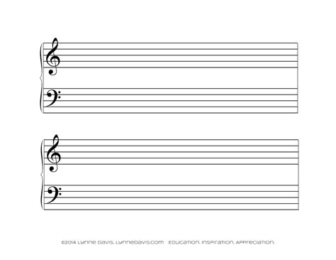 Free Manuscript Blank Piano Vocal Staff Pdf Download Free Printable