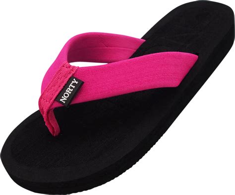norty women s thong flip flop sandal for beach pool and everyday 2 colors ebay