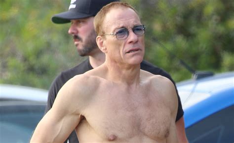 The only wrinkles you saw were on the faces of baddies kicked smack. Jean-Claude Van Damme Goes Shirtless, Still Looks Ripped ...