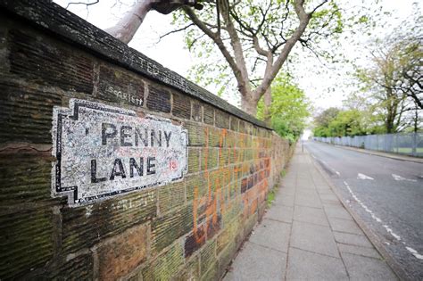 Penny Lane Stroll Down The Street Immortalized By The Fab Four Go