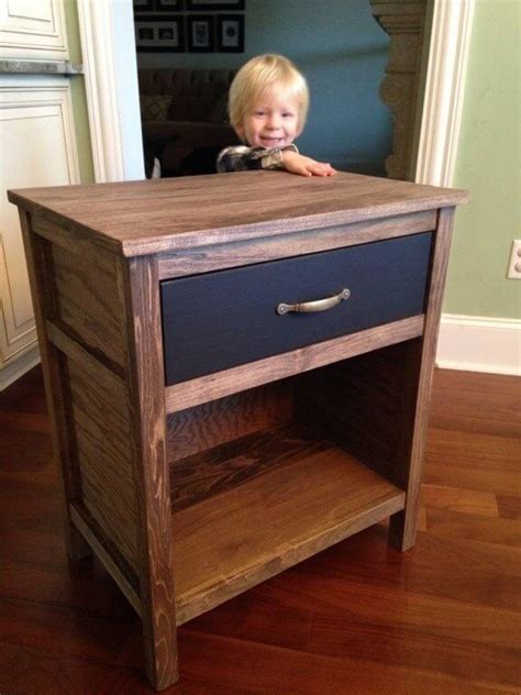 In this video i build a nightstand with a drawer from walnut and maple. Cooper Nightstand | Diy furniture plans, Nightstand plans ...