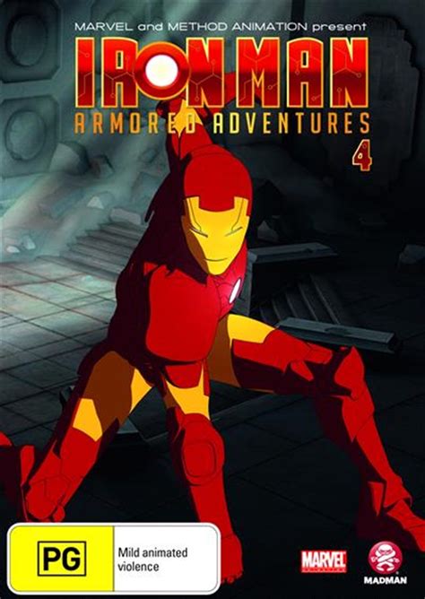 Iron Man Armored Adventures Vol 04 Animated Dvd Sanity