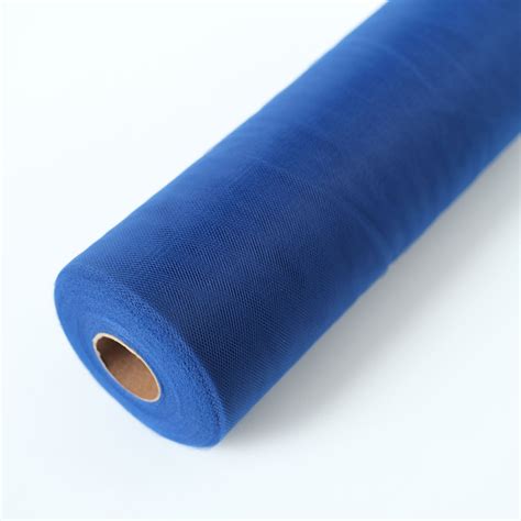 Efavormart 12x100 Yards Royal Blue Tulle Fabric Bolt Sheer Fabric