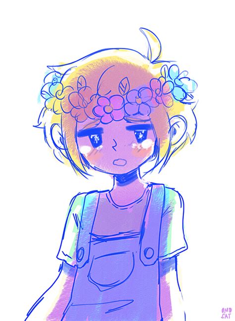 Omocat · The Flower Boy Cute Art Character Design Character Art