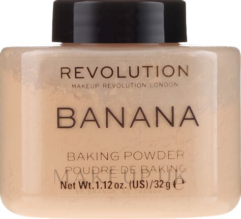 Makeup Revolution Banana Baking Powder Face Powder Makeupuk