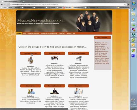 Marion Indiana New Small Business Site