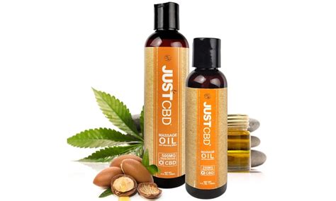 Cbd Warming Massage Oil From Justcbd 250mg Or 500mg Groupon