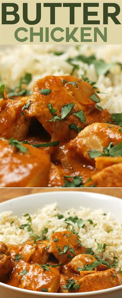 Lots of people use lots of different kinds of spices and gravy to make it delicious, but with our sufficient ingredients, you can feel the sweet, rich flavor of butter chicken. Here's An Easy Recipe For Butter Chicken That You Can Make Tonight #southafricanrecipes