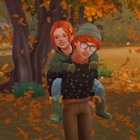 Siblings Pose Pack At Katverse Sims 4 Updates