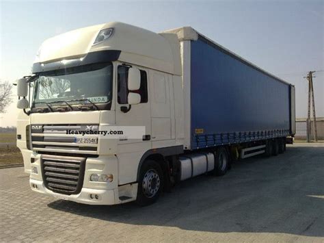 Daf Xf105 460 2008 Volume Trailer Photo And Specs