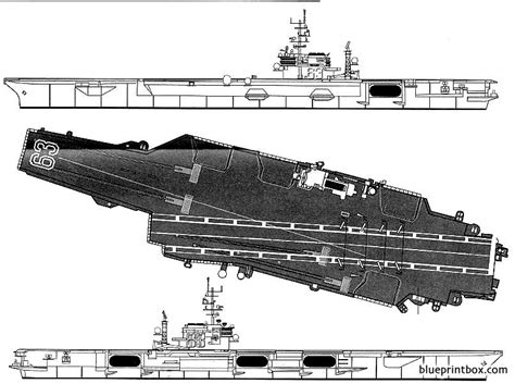 Uss Cv 63 Kitty Hawk 1998 Aircraft Carrier Free