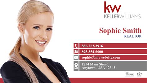 Only business members who also have an additional membership linked to the same account may see multiple membership cards on a single digital membership card account. Keller Williams Business Cards | Keller Williams Business Card Template