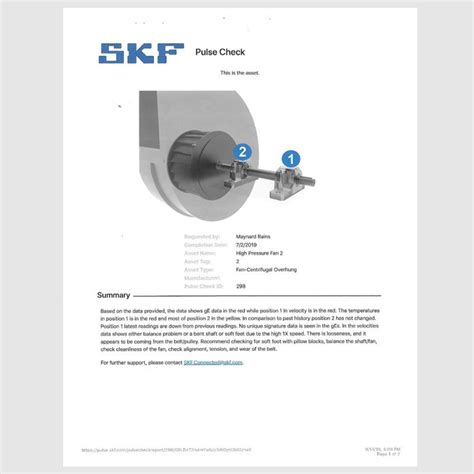 Skf Pulse Cmdt 390 K Sl Bluetooth Vibration Meter Plus Machine