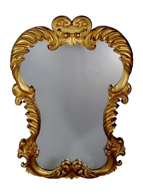 Golden Mirror Frame Png Transparent Image Png Arts