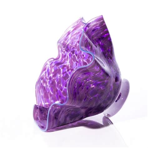 Purple Blown Glass Bowl Blown Glass Bowl Art Glass Bowls Etsy
