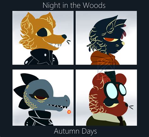 Night In The Woods Autumn Days By Smeefus Corn On Deviantart