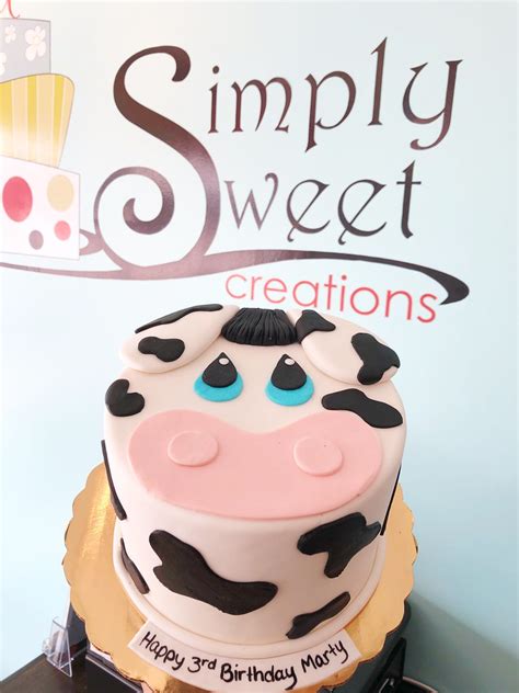 cow cake simply sweet creations flickr