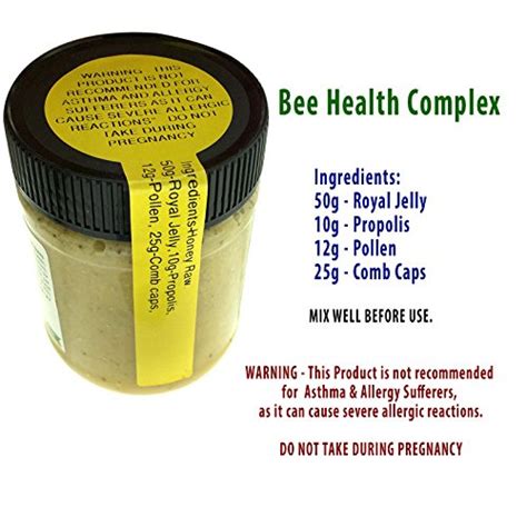 ALaMiel Bee Complex Royal Jelly Propolis Pollen Comb Caps Raw