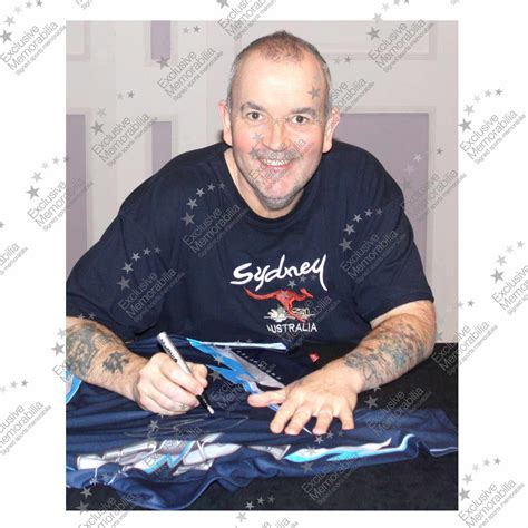 Phil The Power Taylor Phil Signed Shirts For Exclusive Memorabilia