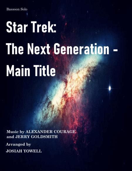 Star Trek The Next Generation Main Title Bassoon Solo By Digital