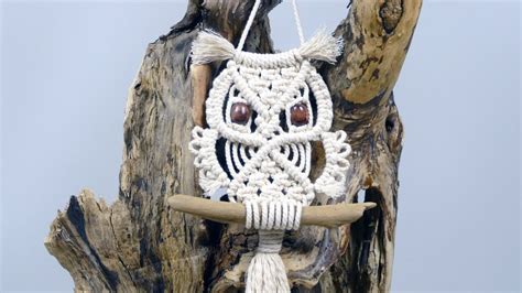 macrame owl wall hanging tutorial for beginners and beyond youtube