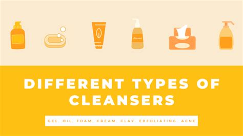 Different Types Of Cleansers Cleure