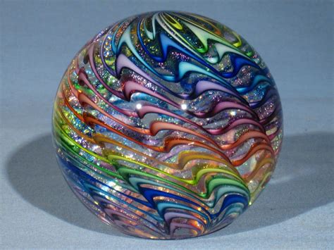 Paperweights Contemporary Art Glass James Alloway 3 21 Inch New Design 637 Contemporary Glass