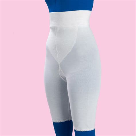 High Waist Compression Girdle Above Knee 2nd Stage White 2079