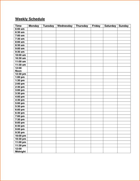 Printable Blank Hourly Income Worksheet Calendar Inspiration Design