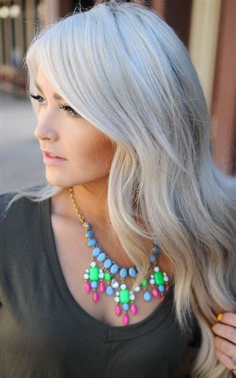 Pin By Kayla Kaas On Hair Silver White Hair Silver Hair Dye Silver Hair