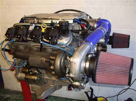 V6 Twinturbo Turbo Car Engine Ford Capri