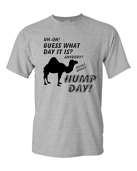 Gsicd Hump Day Camel Adult Funny T Shirt Graphic Tees 8437 Jznovelty