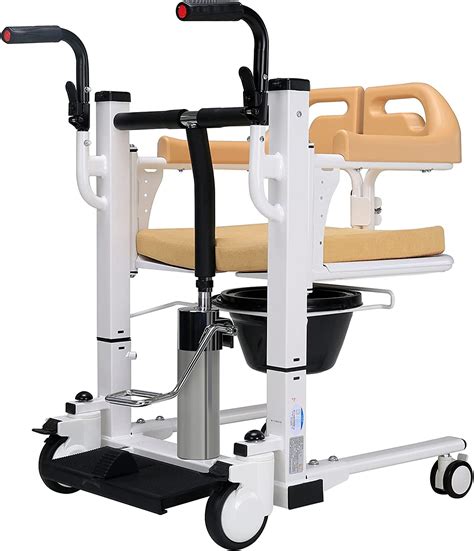 Hydraulic Patient Lift Wheelchair For Home Multi Function