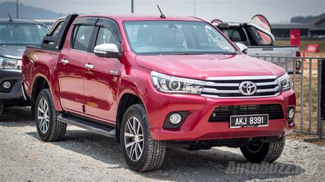 This is a big upgrade over the older truck with an improved chassis, new engines and a new look inside and out. 2016 Toyota Hilux launched in Malaysia, priced from RM90k ...