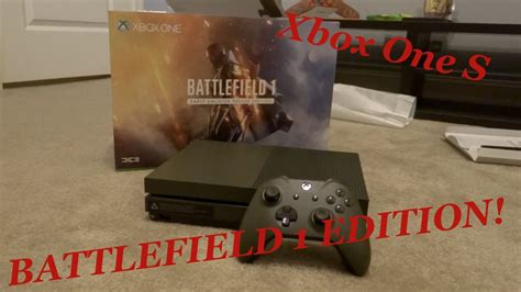 Xbox One S Battlefield 1 Special Edition Unboxing Youtube