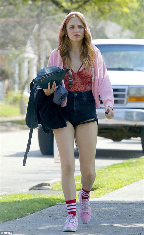 Odessa Young Shows Off Her Cheeky Side In Shorts Daily Mail Online