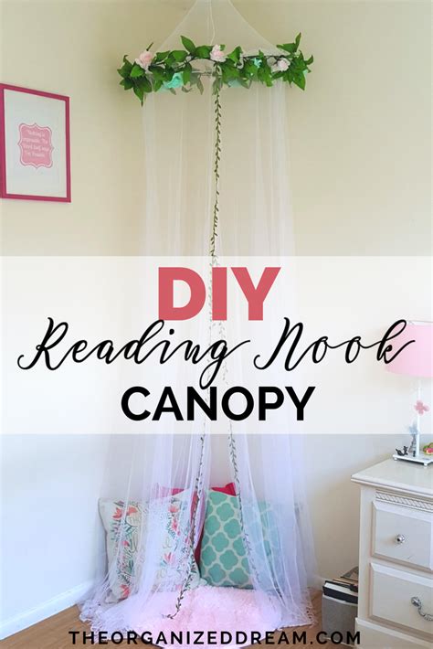 Diy Reading Nook Canopy The Organized Dream