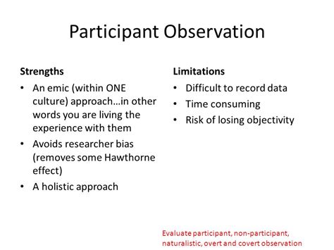 participant observation ethnography essay