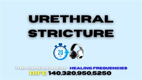 Urethral Stricture I Rife Sound Therapy I Dissolve Scar Tissue Reduce
